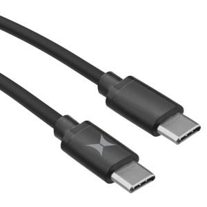 6ft BRAIDED USB-C TO USB-C - CHARGE & SYNC CABLE BLACK