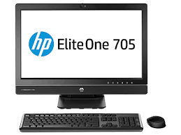HP EliteOne 705 G1 All-in-One AMD Pro A4-7350B 3.4GHz 8GB 500GB SSD 23.8" Win 11 Pro (Refurbished)