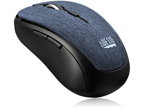 iMouse S80L - Wireless Fabric Optical Mini Mouse (Blue) - Image 2