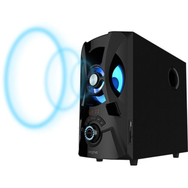 Creative SBS E2900 2.1 Bluetooth Speaker System - 60 W RMS - Black - Image 3