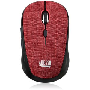 MOUSE WIRELESS FABRIC OPTICAL MINI RED