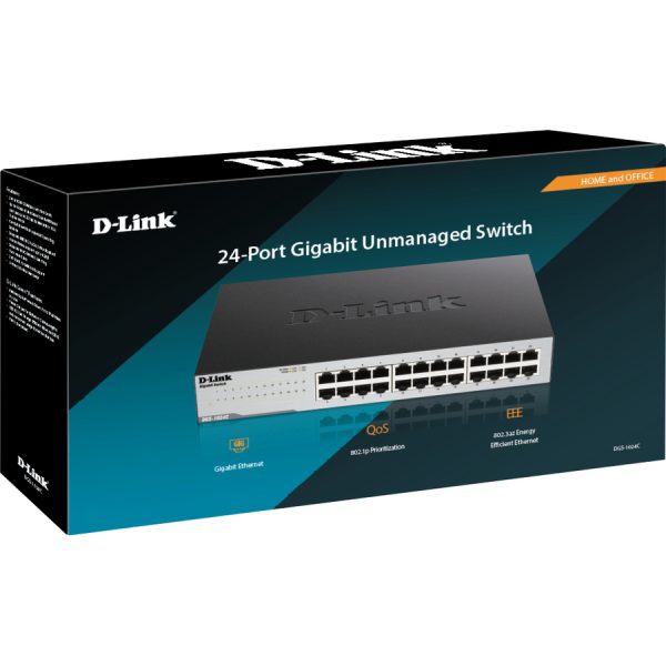 D-Link 24-Port Unmanaged Gigabit Switch - Image 3