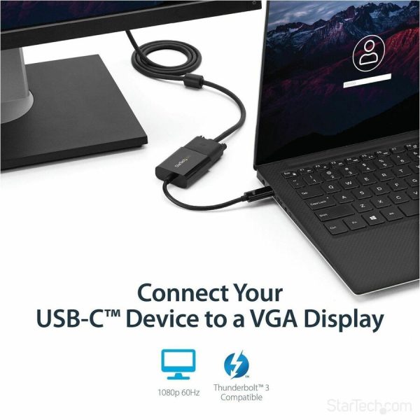 USB-C to VGA Adapter - Thunderbolt 3 Compatible - Image 2