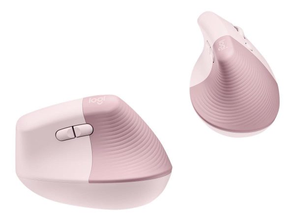 LOGITECH LIFT VERTICAL ERGONOMIC MOUSE (ROSE)