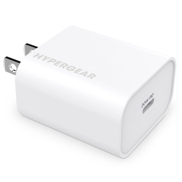 HyperGear Wall Charger 1 Port USB-C 20W MagSafe Compatible – White