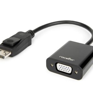 ROCSTOR DISPLAYPORT TO VGA VIDEO ADAPTER CONVERTER