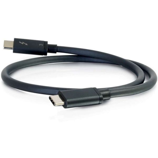 C2G 6ft (1.8m) Thunderbolt 3 Cable (20Gbps) - Image 2