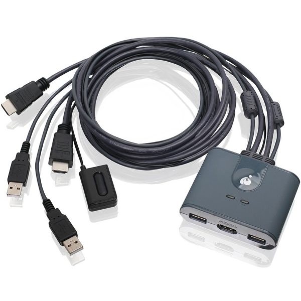 IOGEAR 2-Port Full HD KVM Switch with HDMI and USB Connections - Image 3