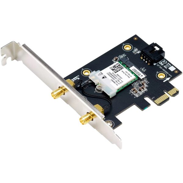 Asus PCE-AX1800 Dual Band Wi-Fi/Bluetooth Combo Adapter for Desktop Computer - Image 4