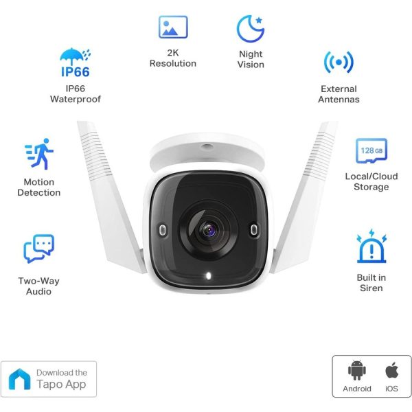 Tapo TAPO C310 3 Megapixel HD Network Camera - Image 10