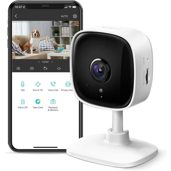 Tapo C100 2 Megapixel Indoor Full HD Network Camera - Color - White - Image 5