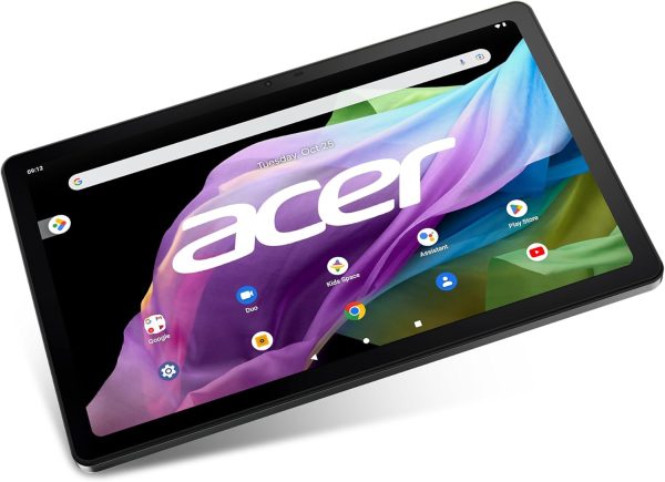 ACER ICONIA P10-11-K5P5, 10.4" 2K (2000 X 1200) IPS Tablet, MT8183 Processor, 4GB DDR4 RAM, 64GB EMMC, MICROSD Slot, 5M/8M Cameras, BT 5.0, Aluminum Alloy