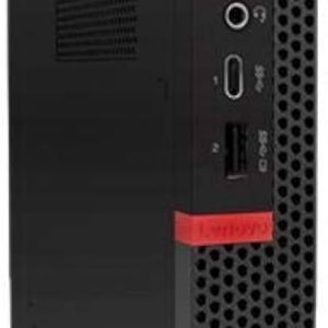 Lenovo ThinkCenter M720q Tiny Desktop - Intel Core i5-8500T (2.1 GHz), 16GB DDR4, 256GB SSD, WiFi+BT, Windows 11 Pro (Renewed)