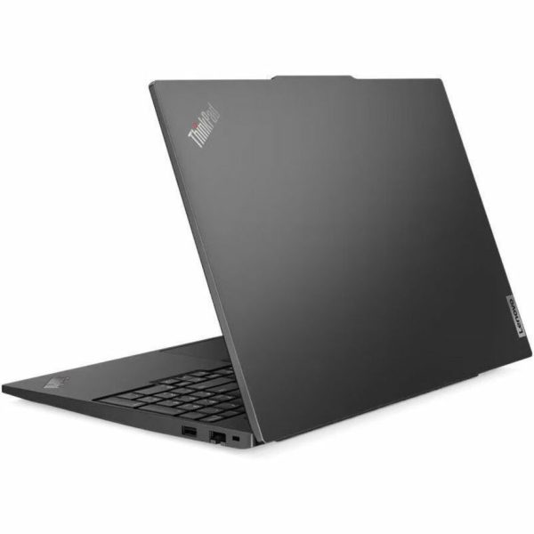 Lenovo ThinkPad E16 Gen 2 21M5000HUS 16" Notebook - WUXGA - AMD Ryzen 5 7535U - 8 GB - 256 GB SSD - English Keyboard - Black - 1920 x 1200 - Windows 11 Pro - Image 2