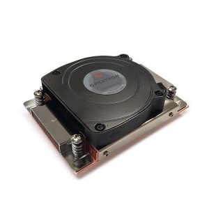 Dynatron Fan A45 1U active heatsink Copper Fin for Socket AM4/AM5 Brown box