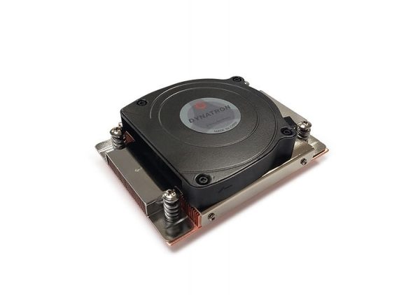 Dynatron Fan A45 1U active heatsink Copper Fin for Socket AM4/AM5 Brown box