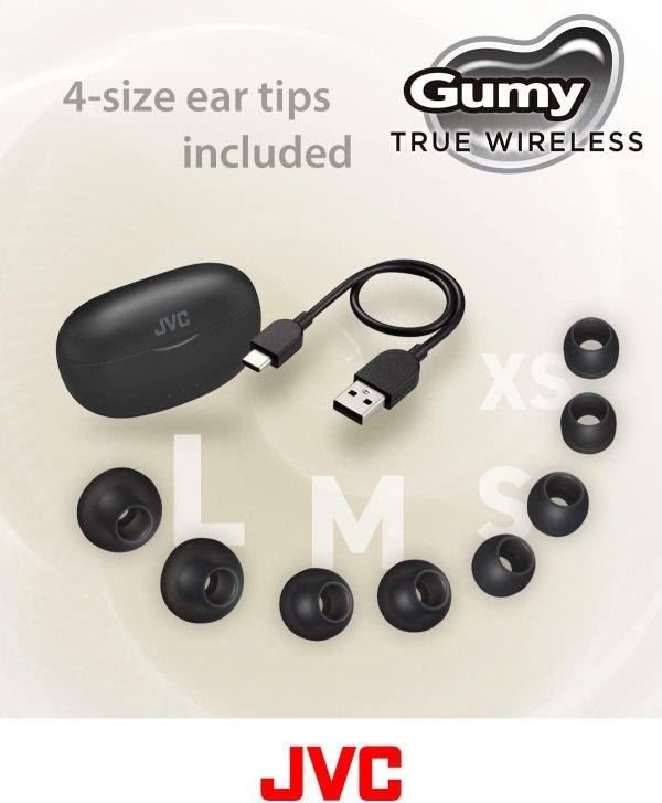 JVC New Gummy True Wireless Earbuds Headphones HA-A7T2-B - Image 4