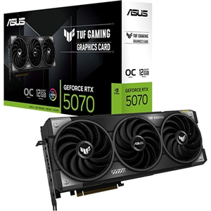 ASUS TUF Gaming GeForce RTX 5070 12GB GDDR7 OC Edition Graphics Card TUF-RTX5070-O12G-GAMING