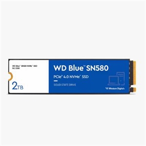 WD Blue SN580 2 TB Solid State Drive - M.2 2280 Internal - PCI Express NVMe 4.0 x4)