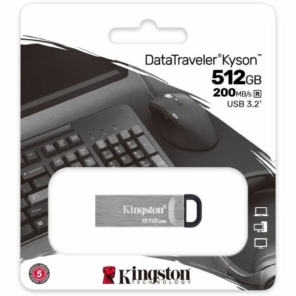 Kingston DataTraveler Kyson 512GB USB 3.2 (Gen 1) Type A Flash Drive - Image 2