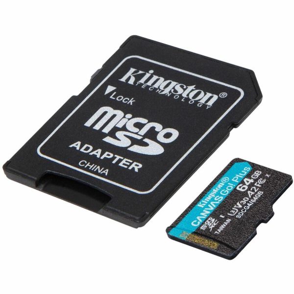 Kingston Canvas Go! Plus 64 GB Class 10/UHS-I (U3) V30 microSDXC - Image 2
