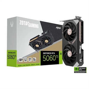 ZOTAC Gaming GeForce RTX 5060 Ti 16GB AMP DLSS 4 16GB GDDR7 128-bit 28 Gbps PCIE 5.0 Gaming Graphics Card