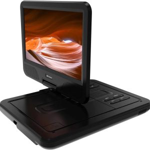 Emerson EPD-1001 Portable 10" DVD Player with Built-in Speaker, Swivel Screen