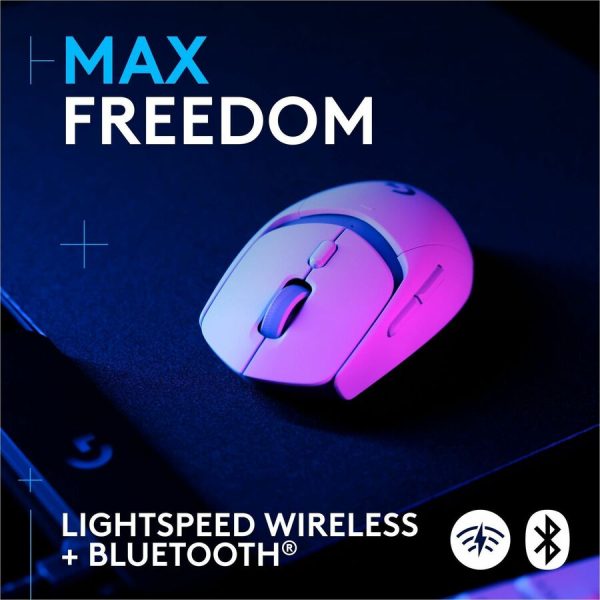 Logitech G309 LIGHTSPEED Wireless Lightweight Gaming Mouse - White - Image 3