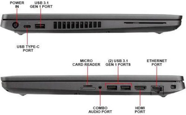 Dell Latitude 5400 Laptop 14 - i5-8365U - Dual Core 4.1Ghz - 512GB SSD - 16GB RAM - 1920x1080 FHD - Windows 11 Pro (Renewed) - Image 3