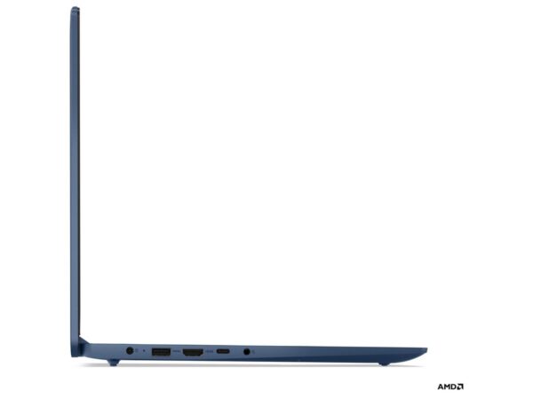 Lenovo IdeaPad Slim 3 15AMN8 82XQ00G1CC 15.6" Notebook - Full HD - AMD Ryzen 3 7320U - 8 GB - 512 GB SSD - English Keyboard - Abyss Blue - AMD Chip - 1920 x 1080 - Windows 11 Home - Image 2
