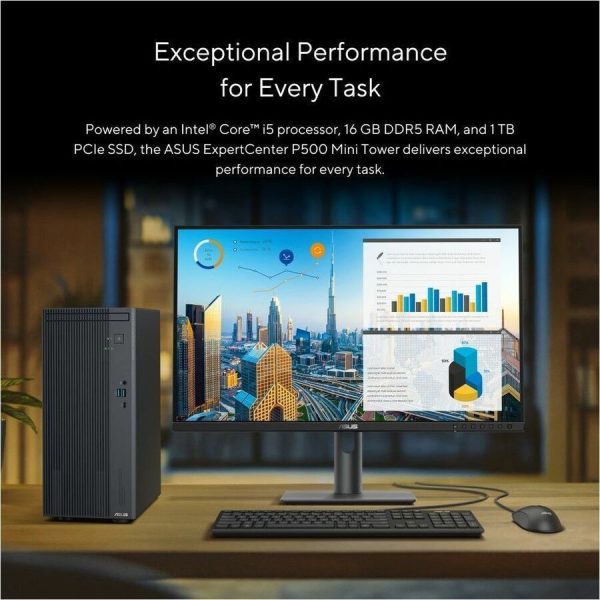 ASUS MINI TOWER INTEL I5-13420H 16GB DDR5 1TB M.2 2280 PCIE G4 SSD OS W11 PRO - Image 3
