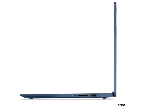 Lenovo IdeaPad Slim 3 15AMN8 82XQ00G1CC 15.6" Notebook - Full HD - AMD Ryzen 3 7320U - 8 GB - 512 GB SSD - English Keyboard - Abyss Blue - AMD Chip - 1920 x 1080 - Windows 11 Home - Image 3