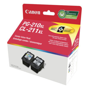 Canon PG-210XL/CL-211XL High-Yield Ink Cartridges, Black and Colour, Value Pack