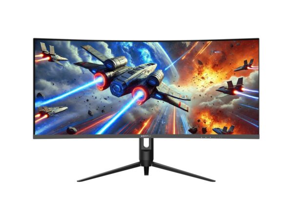 KOORGUI G3441XC 34IN CURVED MONITOR VA PANEL 4K/UHD 3440X1440 240HZ 1MS RESPONSE TIME TILT/SWIVEL/HEIGHT