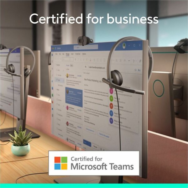 Logitech H570E Headset-Microsoft Teams Certification - Image 2