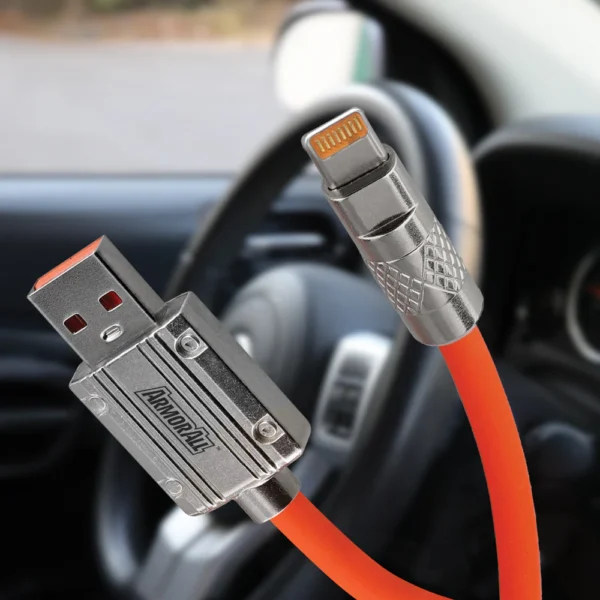 ArmorAll 6ft Rugged USB-Lightning cable - Image 3