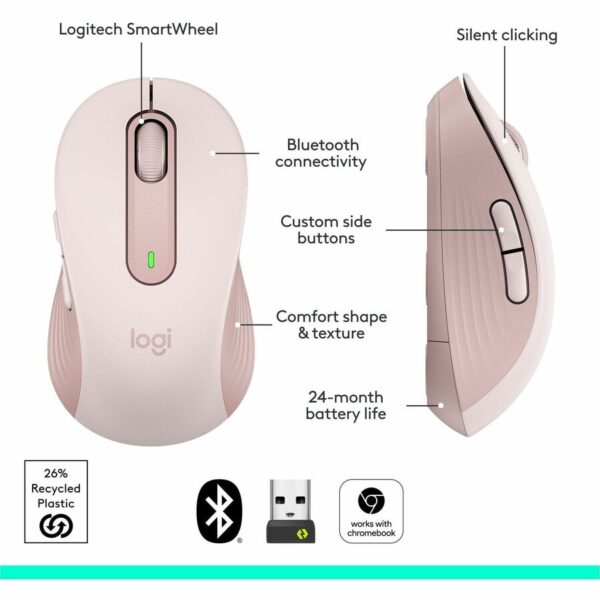 Logitech Signature M650 (Rose) - Image 4