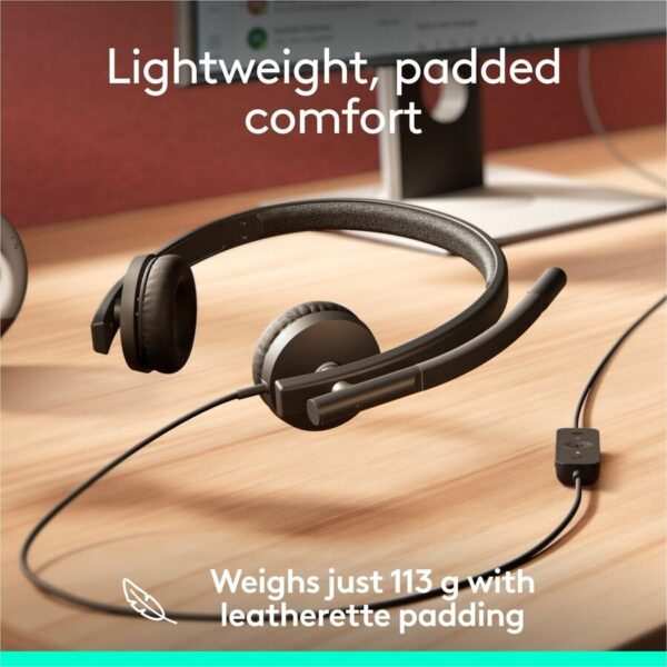 Logitech H570E Headset-Microsoft Teams Certification - Image 3