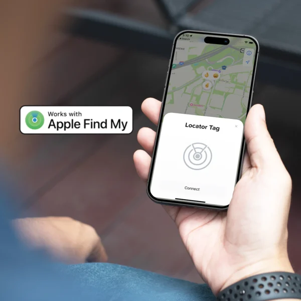 2-Pack Locator Tag Compatible with Apple Find My App (iOS Only), Bluetooth Tracker - Image 3