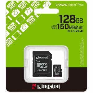 Kingston Canvas Select Plus 128GB microSDXC UHS-I U1 A1 V10