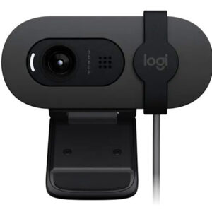 Logitech Brio 100 Full HD Webcam for Meetings and Streaming, Auto-Light Balance Built-In Mic