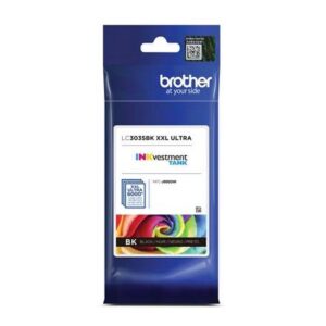Brother LC3035BKS Ultra High Yield Inkvestment Ink Cartridge, Black