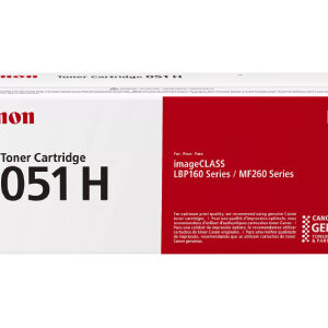 Canon 051 Toner Cartridge, Black, High Capacity