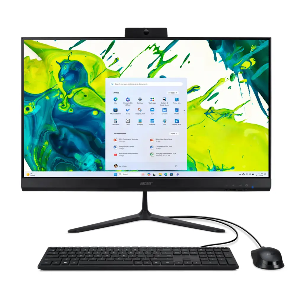 Acer Aspire C27-2G-ER12 All-in-One Computer - Intel Core i5 13th Gen i5-13420H - 16 GB - 512 GB SSD - 27" Full HD 1920 x 1080 - Windows 11 Home