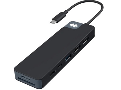 ARGUS HyperDrive FLEX 9 Port USB-C HUB (2 HDMI,3 USB-C,1 USB-A,SD,MicroSD,3.5mm) 5Gbps - Image 2