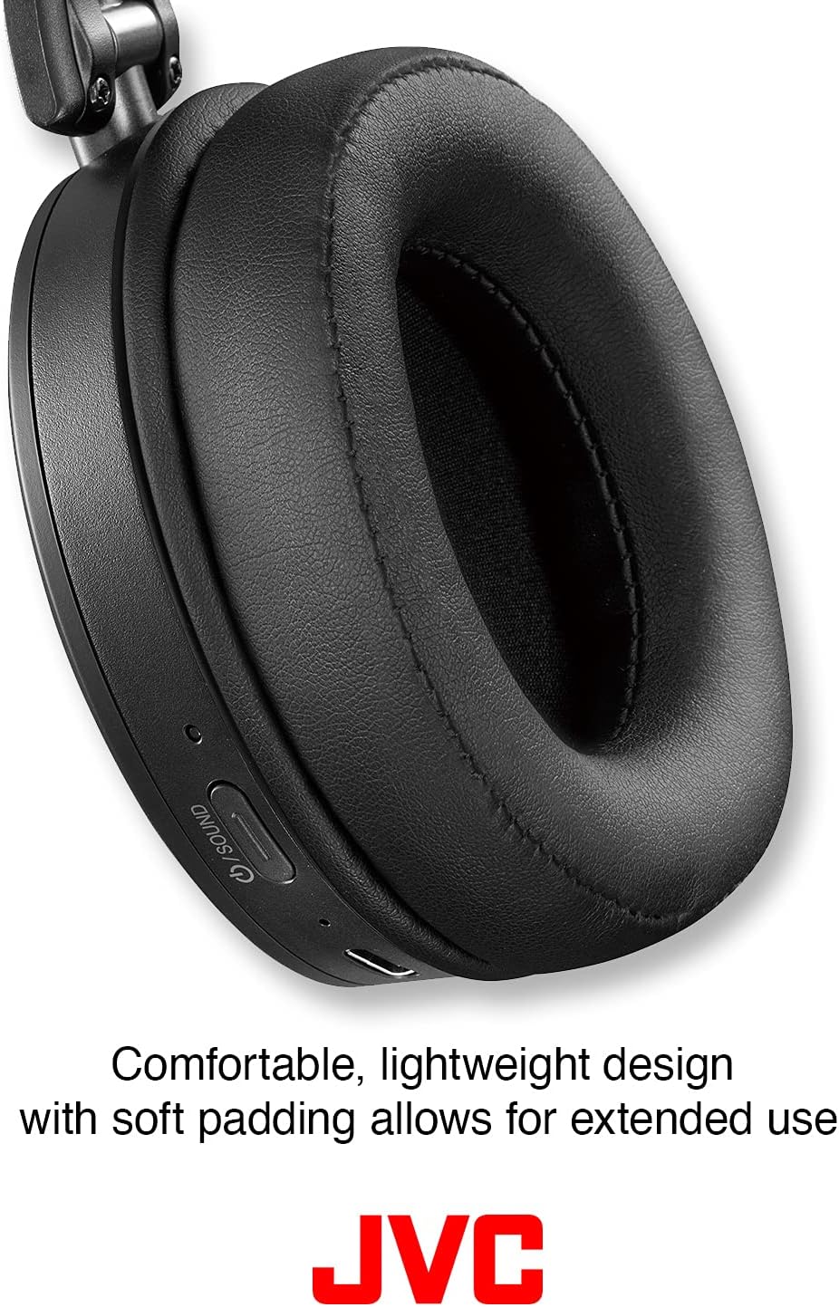 JVC Noise Cancelling Wireless Headphones, Bluetooth - Image 2