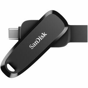 SanDisk Phone USB 3.2 Gen 1 / USB-C Flash Drive - Black - 128 GB - SDDDC6-128G-G46