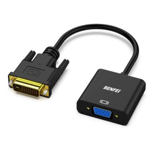 DVI-D to VGA Adapter, DVI-D 24+1 to VGA Male to Female Adapter ACTIVE