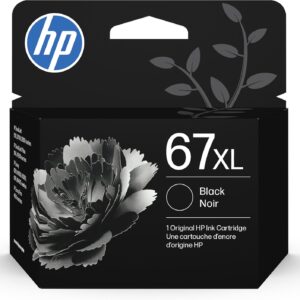 HP 67XL Original High Yield Inkjet Ink Cartridge - Black