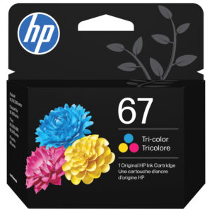 HP 67 Tri-Colour Original Ink Cartridge